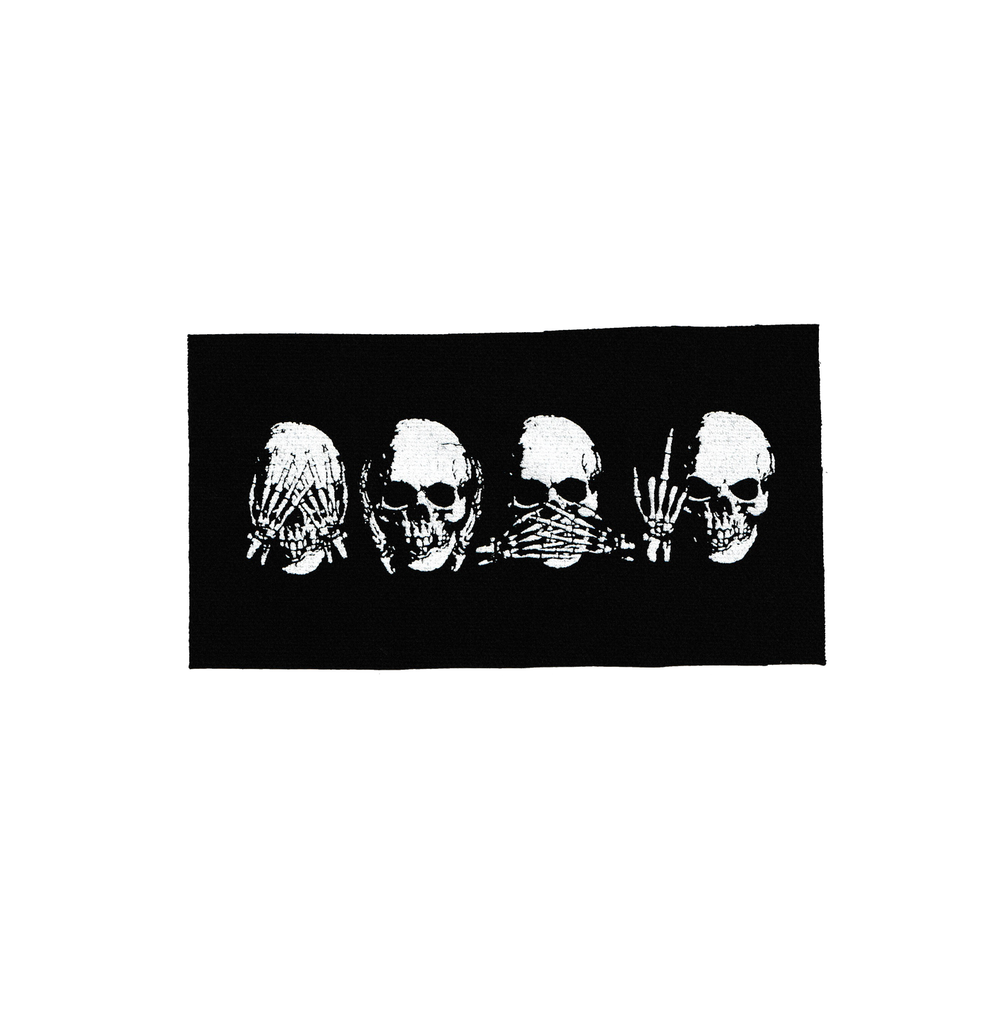 "SEE-HEAR-SPEAK-TAKE NO SHIT!" PATCH