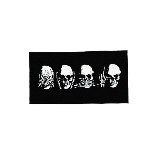 "SEE-HEAR-SPEAK-TAKE NO SHIT!" PATCH