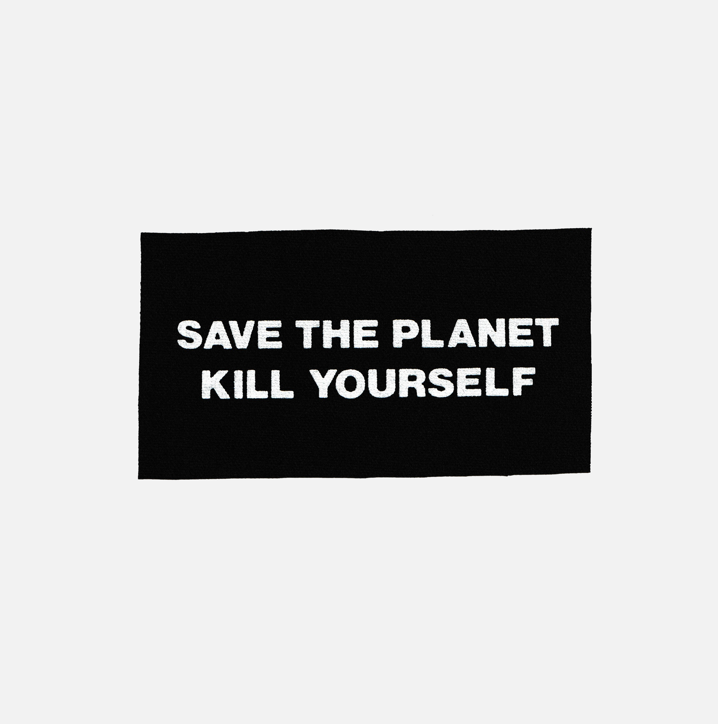 "SAVE THE PLANET" PATCH