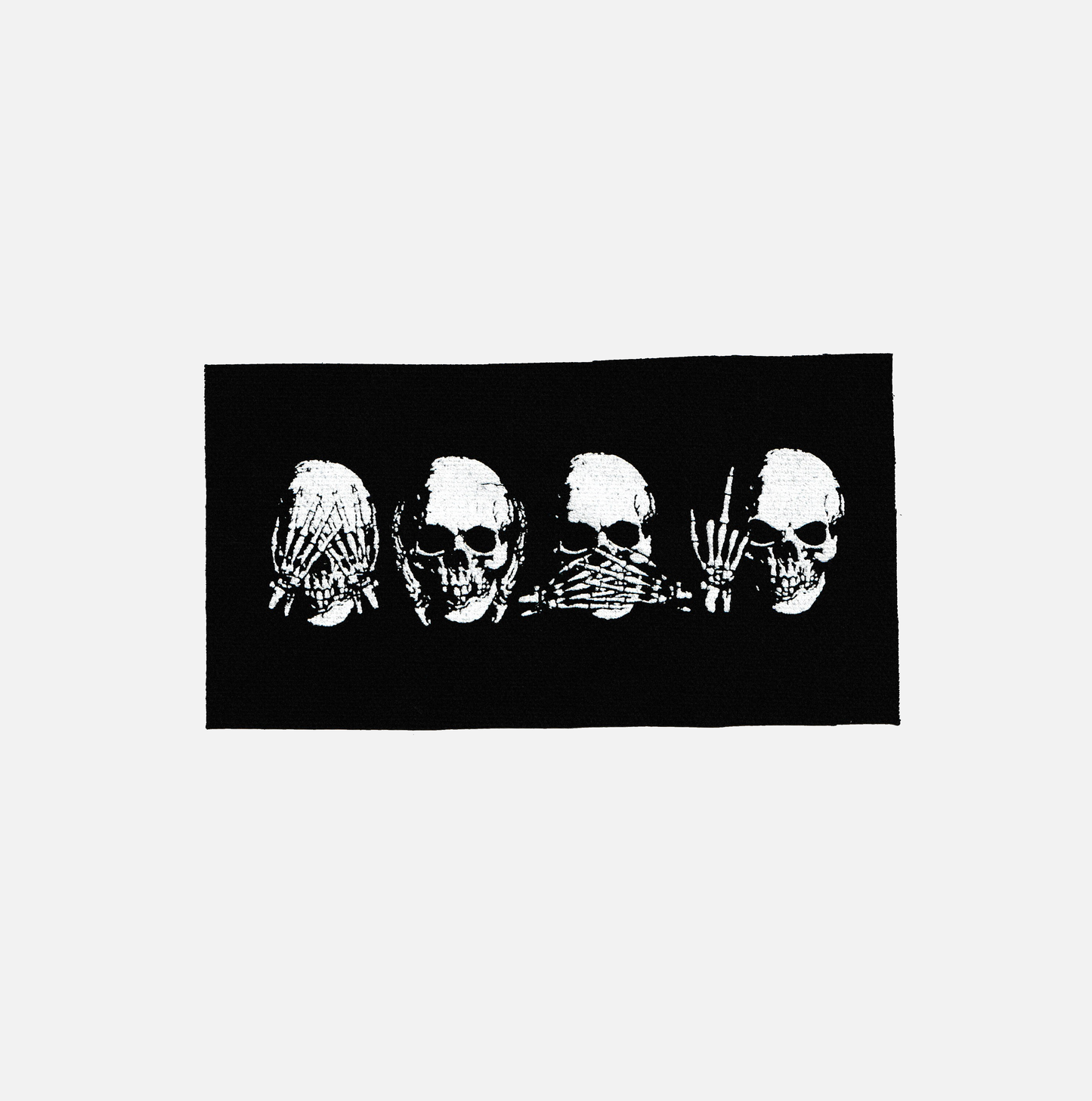 "SEE-HEAR-SPEAK-TAKE NO SHIT!" PATCH