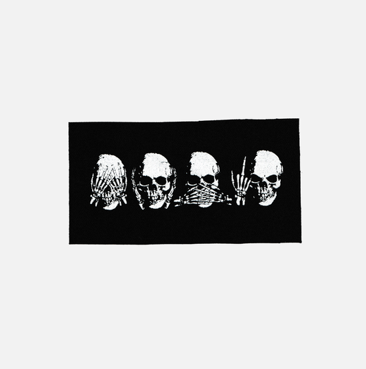 "SEE-HEAR-SPEAK-TAKE NO SHIT!" PATCH