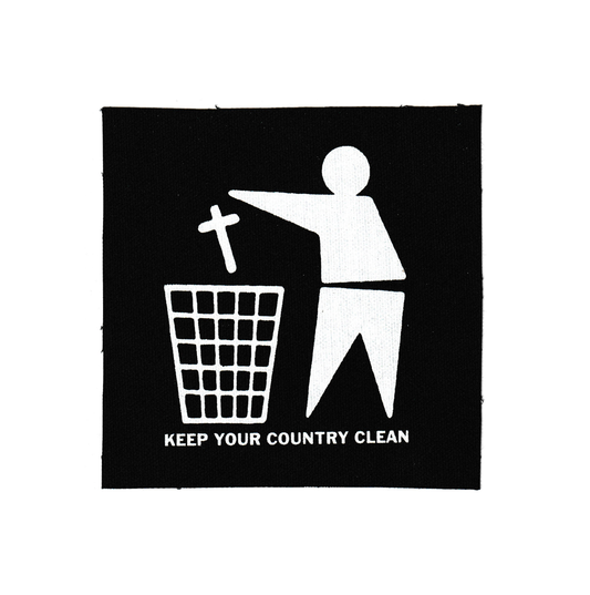 KEEP YOUR COUNTRY CLEAN PATCH