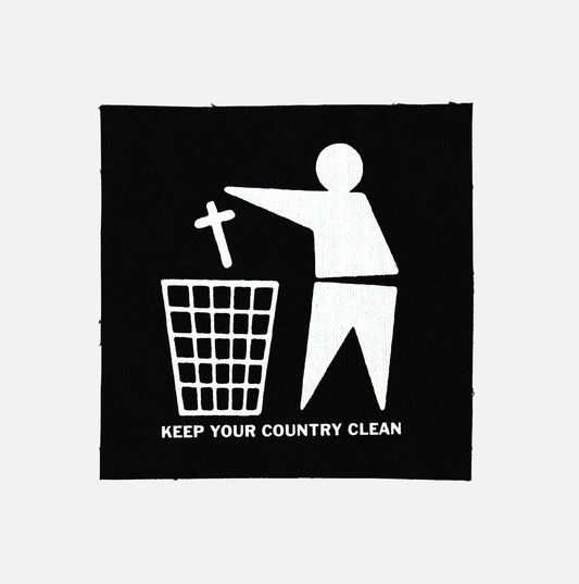 KEEP YOUR COUNTRY CLEAN PATCH